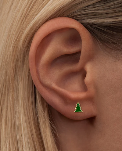 Lulu Copenhagen The Green Tree Earring