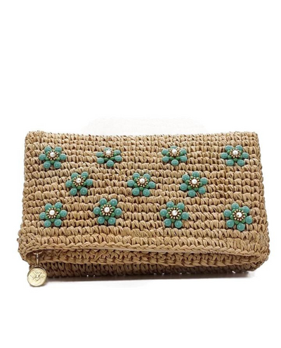 Nooki Abbie Blue Clutch