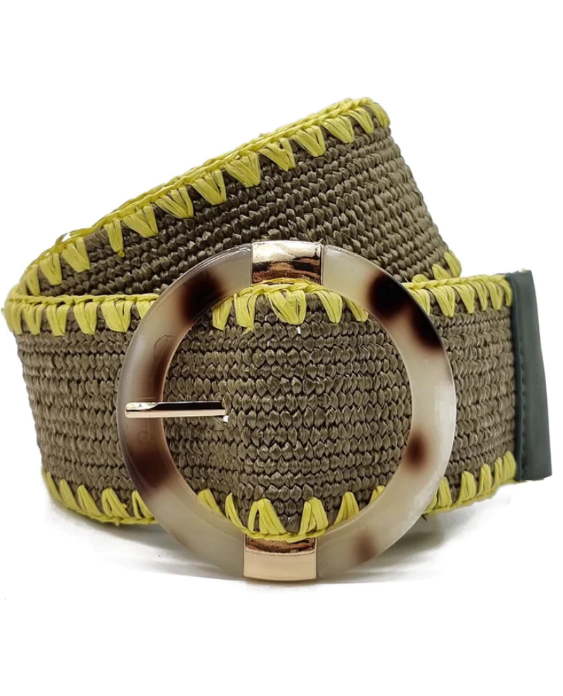 Nooki Seychelle Khaki Belt