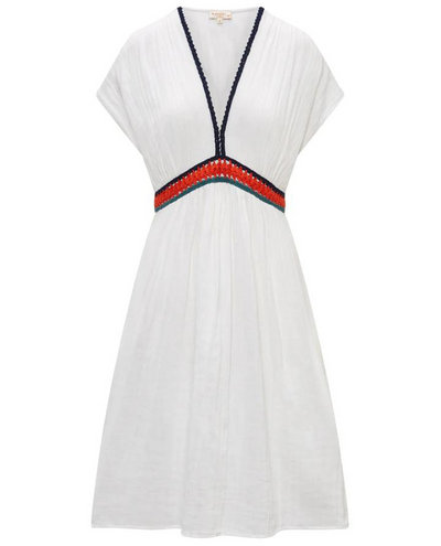 Nooki Zion Muslin White Mix Maxi Dress