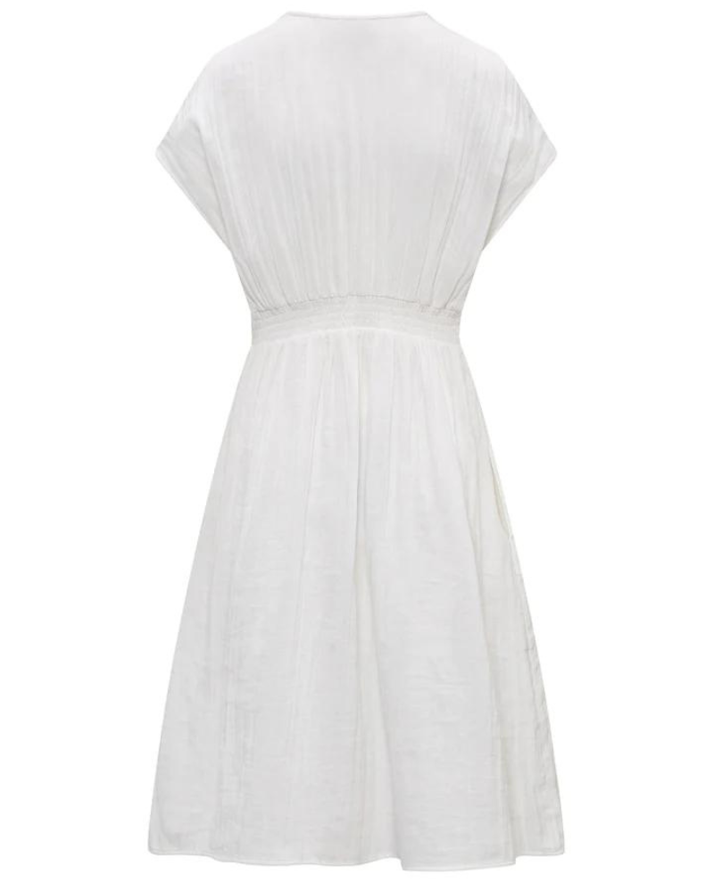 Nooki Zion Muslin White Mix Maxi Dress