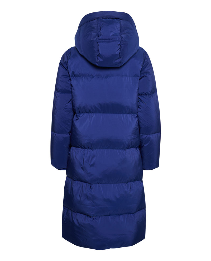 Part Two Storma Blueprint Coat Back | Biscuit Clothing