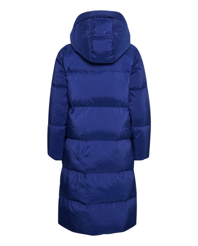 Part Two Storma Blueprint Coat Back | Biscuit Clothing