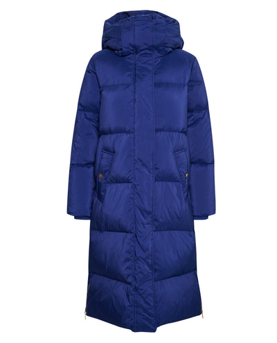 Part Two Storma Blueprint Coat Front | Biscuit Clothing