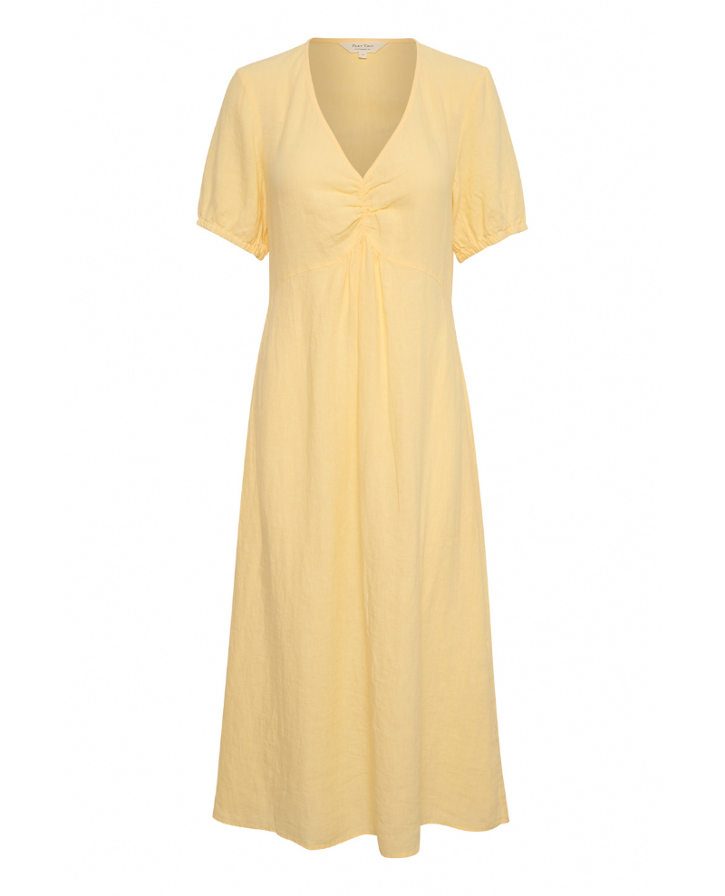 Part Two Althea Mellow Yellow Dress