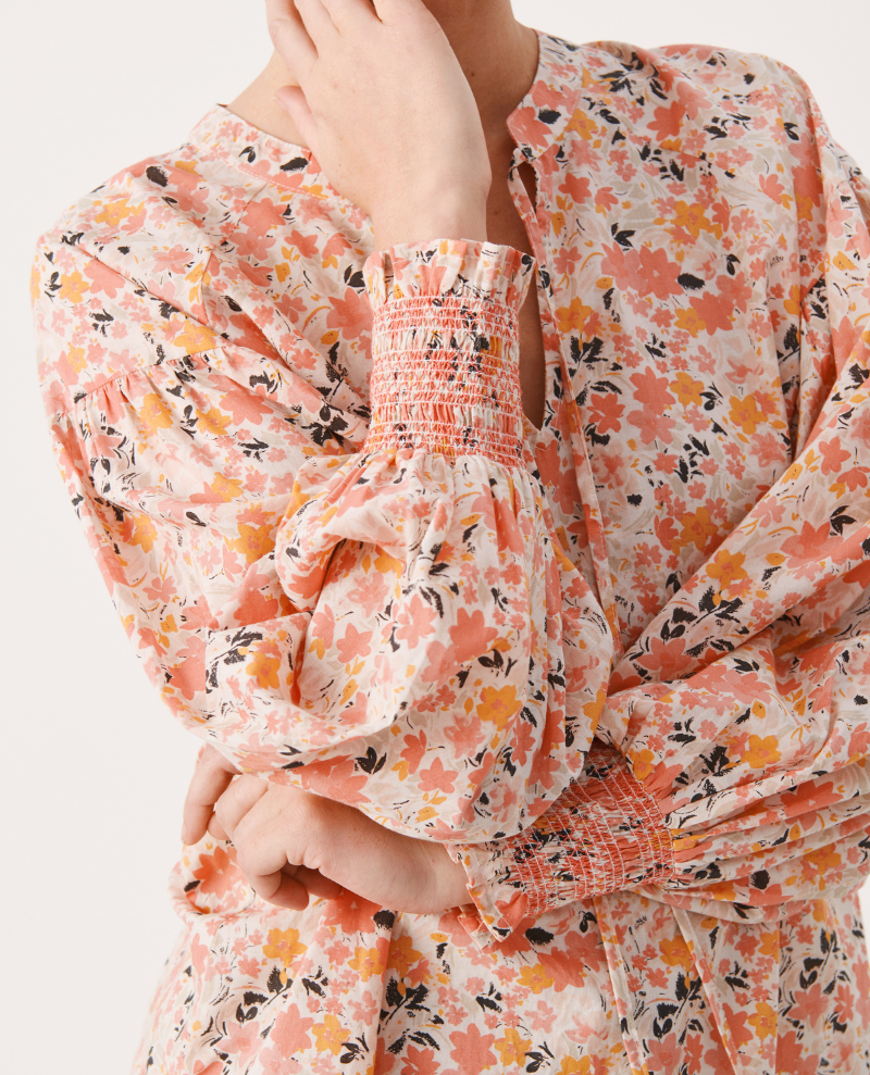 Part Two Namis Pink Floral Bouse