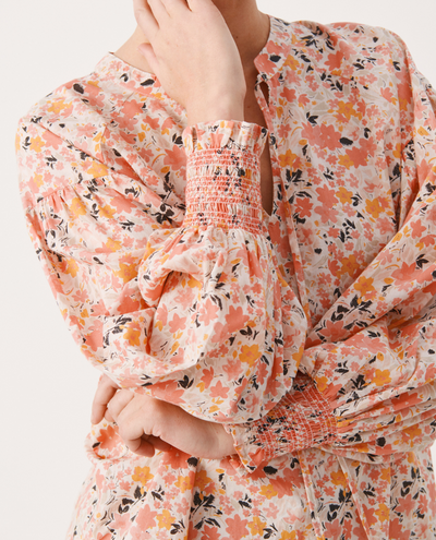Part Two Namis Pink Floral Bouse