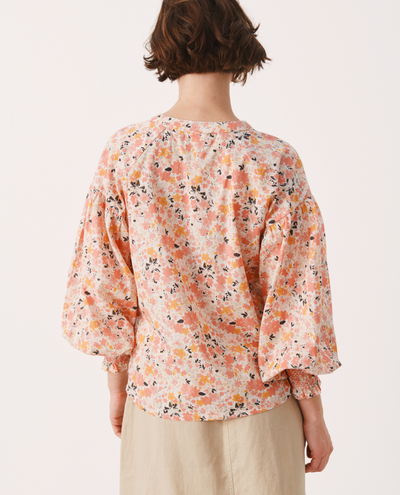 Part Two Namis Pink Floral Bouse
