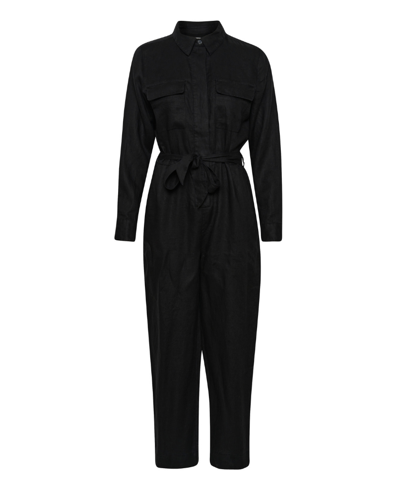 Part Two Siabella Black Jumpsuit