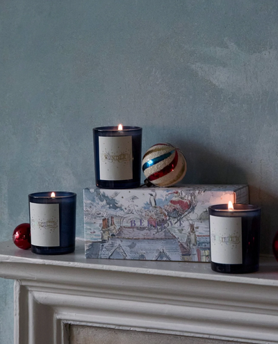 Plum and Ashby Believe Votive Candle Set