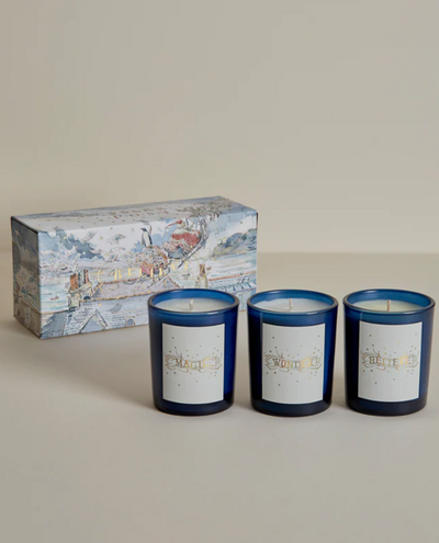 Plum and Ashby Believe Votive Candle Set
