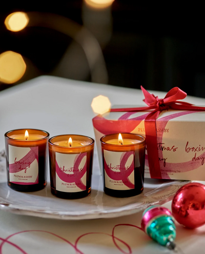 Plum and Ashby Christmas Votive Candle Set