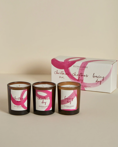 Plum and Ashby Christmas Votive Candle Set