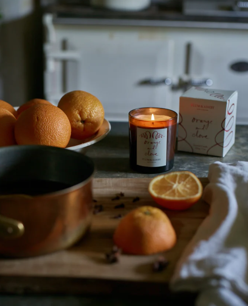 Plum and Ashby Orange and Clove Candle