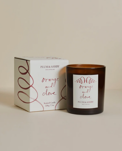 Plum and Ashby Orange and Clove Candle