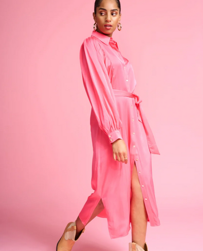 Pom Amsterdam Blush Pink Dress