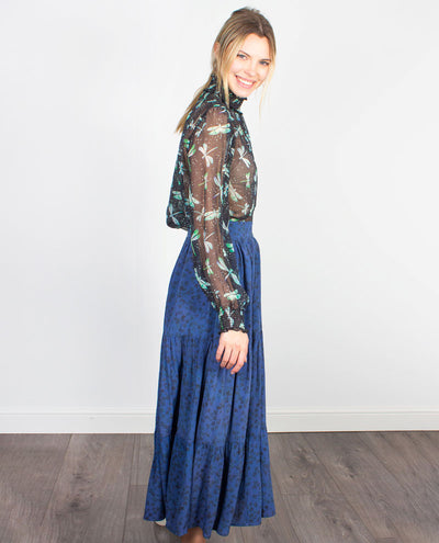 Primrose Park Erin Dark Floral Skirt