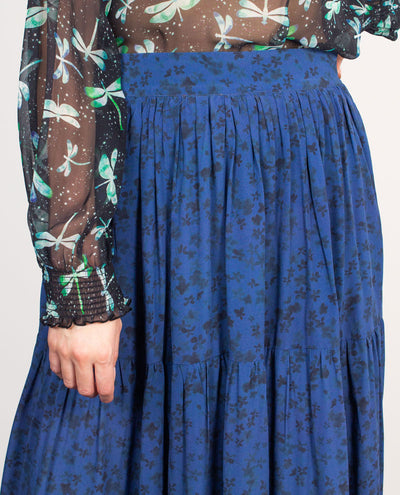 Primrose Park Erin Dark Floral Skirt
