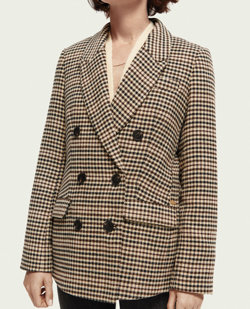 Scotch & Soda Heritage Check Blazer
