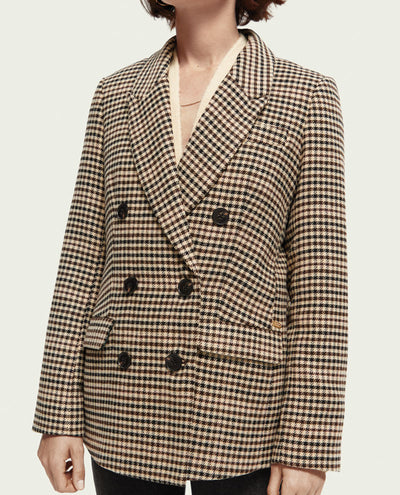 Scotch & Soda Heritage Check Blazer
