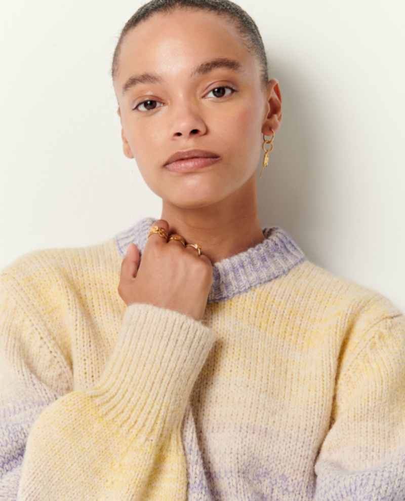 Sessun Girolamo Sunset Yellow Knit