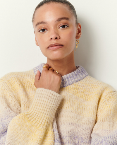 Sessun Girolamo Sunset Yellow Knit