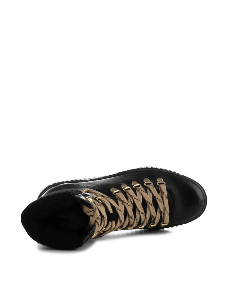Shoe The Bear Agda Warm Lined Black Boot