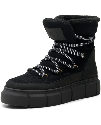 Shoe The Bear Tove Snow Black Suede Boots