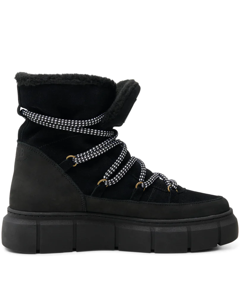 Shoe The Bear Tove Snow Black Suede Boots