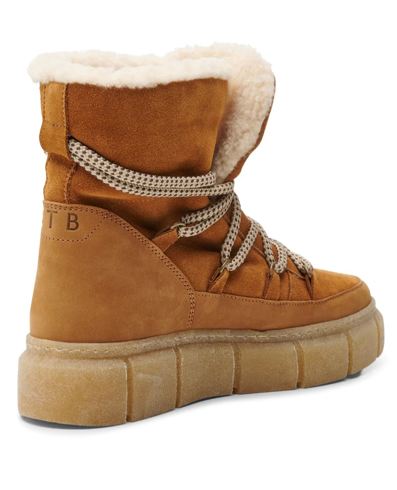 Shoe The Bear Tove Snow Tan Leather Boots