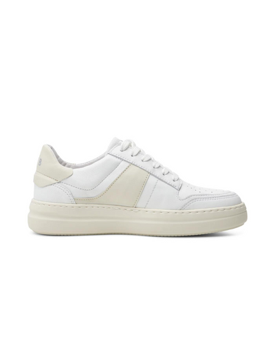 Shoe The Bear Valda White Leather Trainer