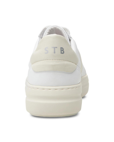 Shoe The Bear Valda White Leather Trainer