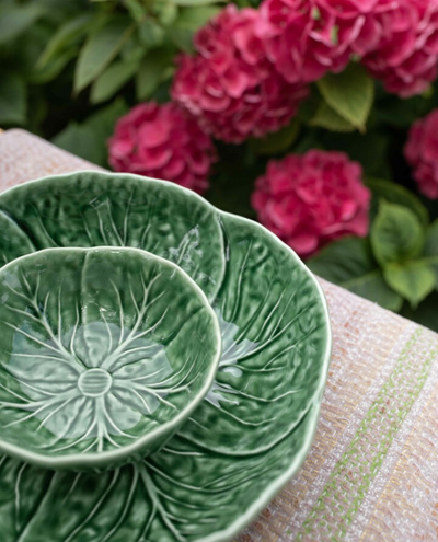 Van Verre Asst. Green Cabbage Bowls