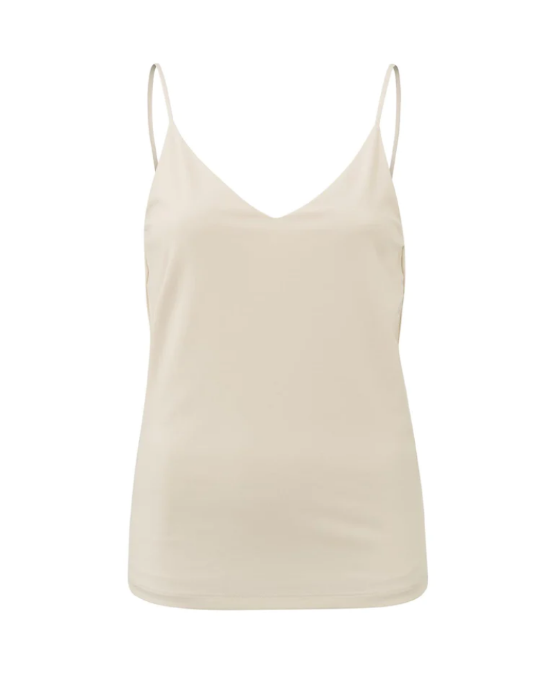 Yaya Jersey Pumice Stone Sand Cami Top