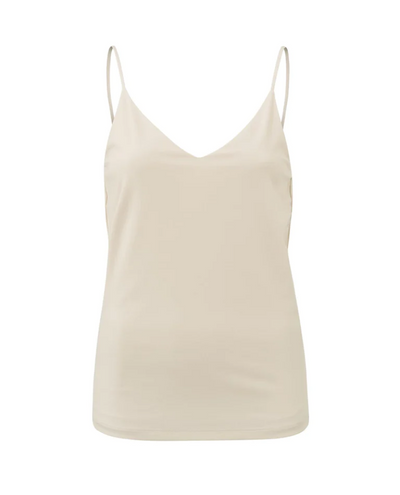 Yaya Jersey Pumice Stone Sand Cami Top