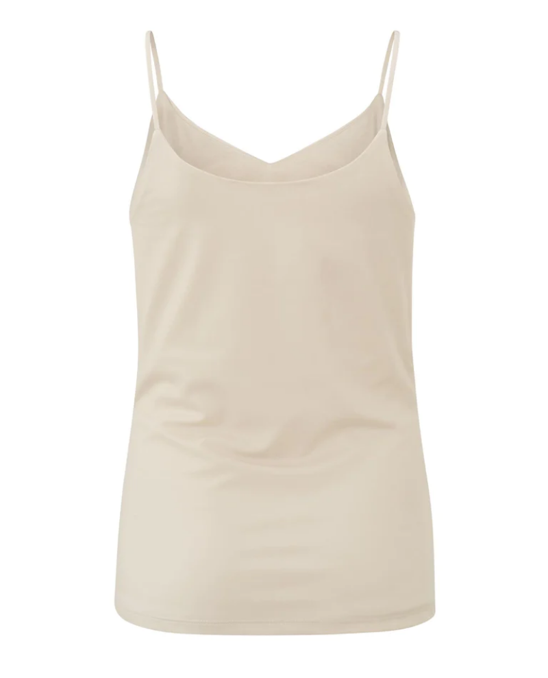 Yaya Jersey Pumice Stone Sand Cami Top