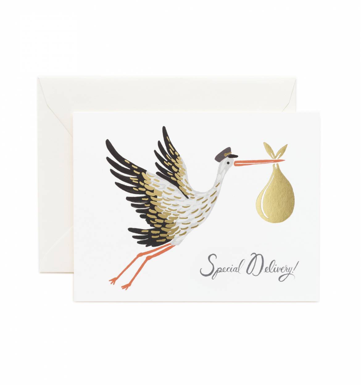 Special Delivery Stork Card