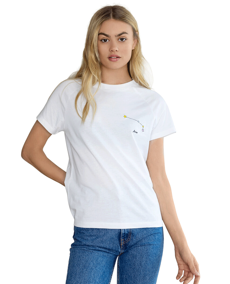 Bezo Grey Cancer Zodiac T-Shirt