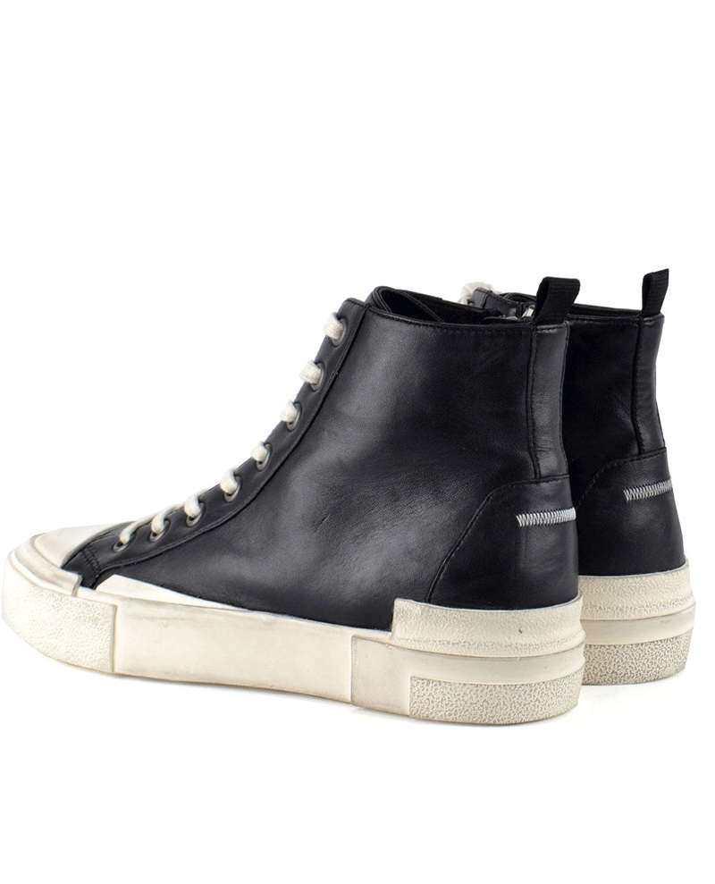 Ash Ghibly Black Leather Trainers