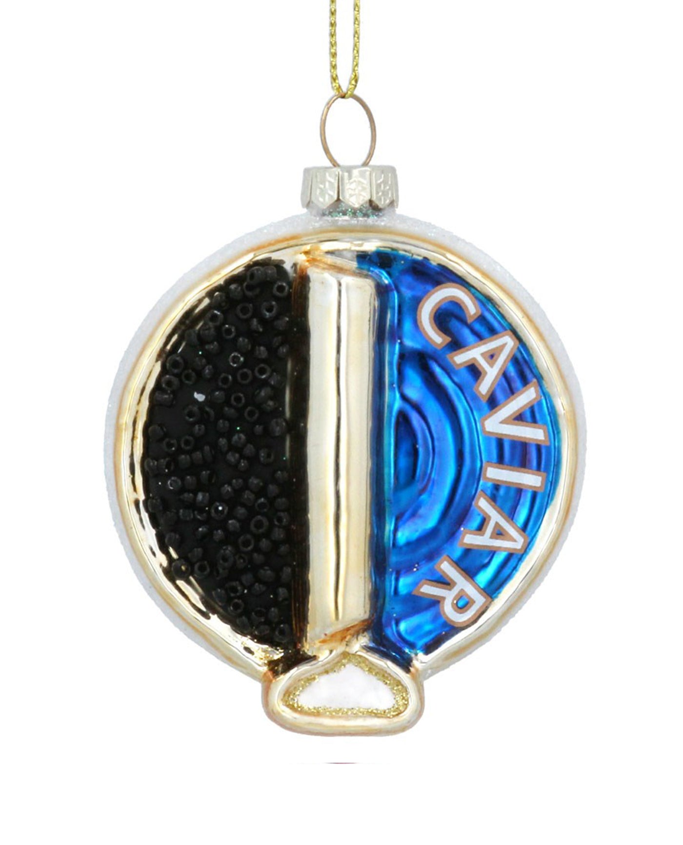 Gisela Graham Glass Caviar Decoration
