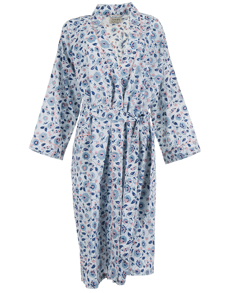 Dilli Grey Blue Robe