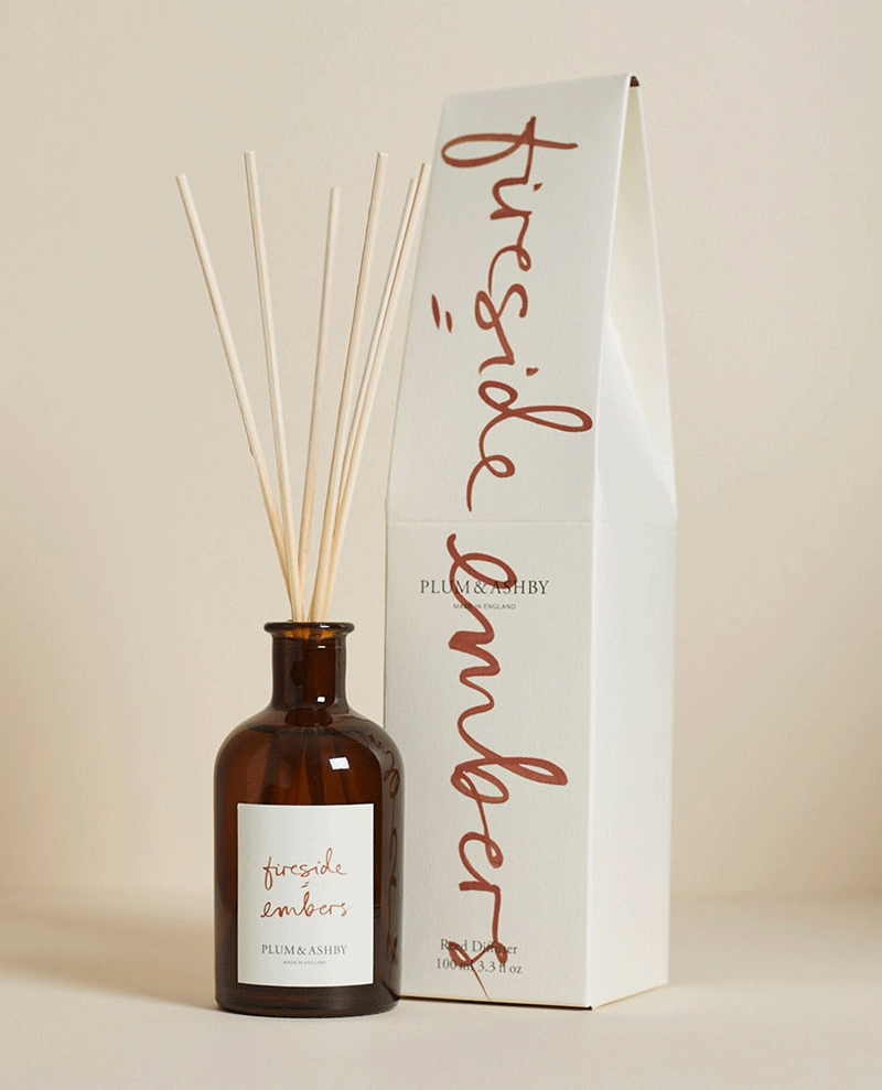 Plum and Ashby Fireside Embers Diffuser