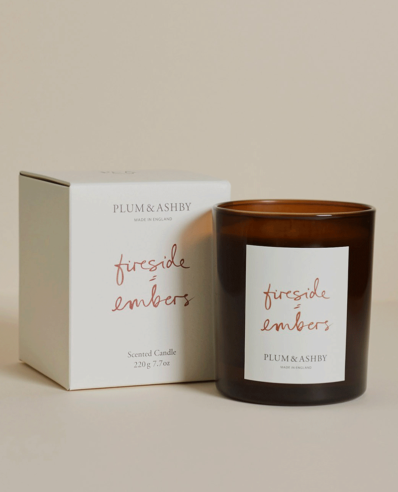 Plum and Ashby Fireside Embers Candle