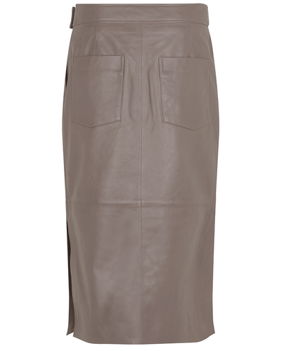 Second Female Francie Cinder Leather Skirt