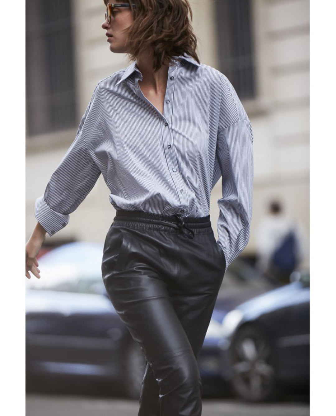 Oakwood Gift Black Leather Trousers