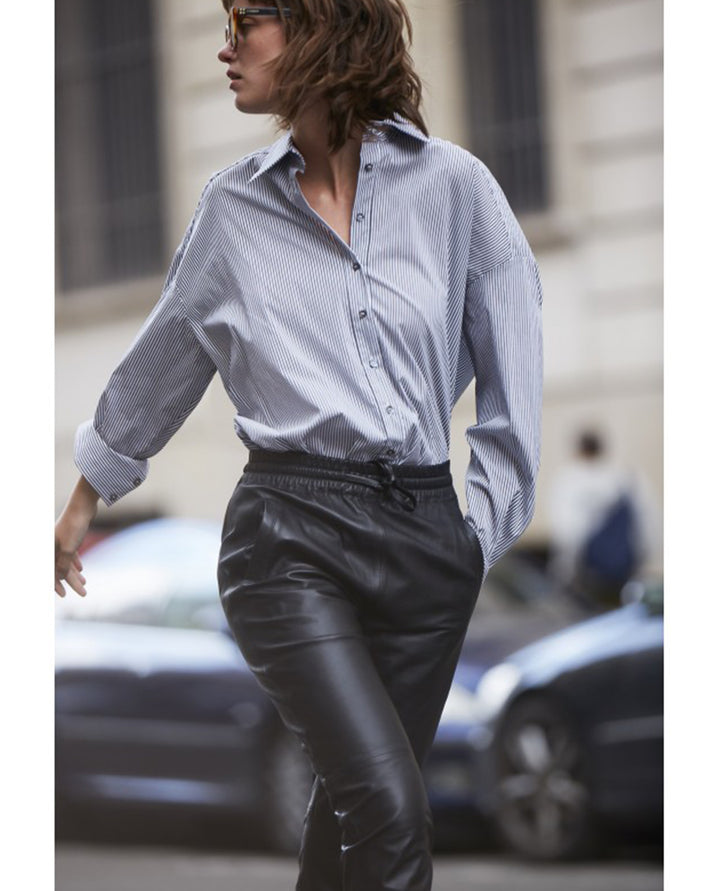 Oakwood Gift Black Leather Trousers
