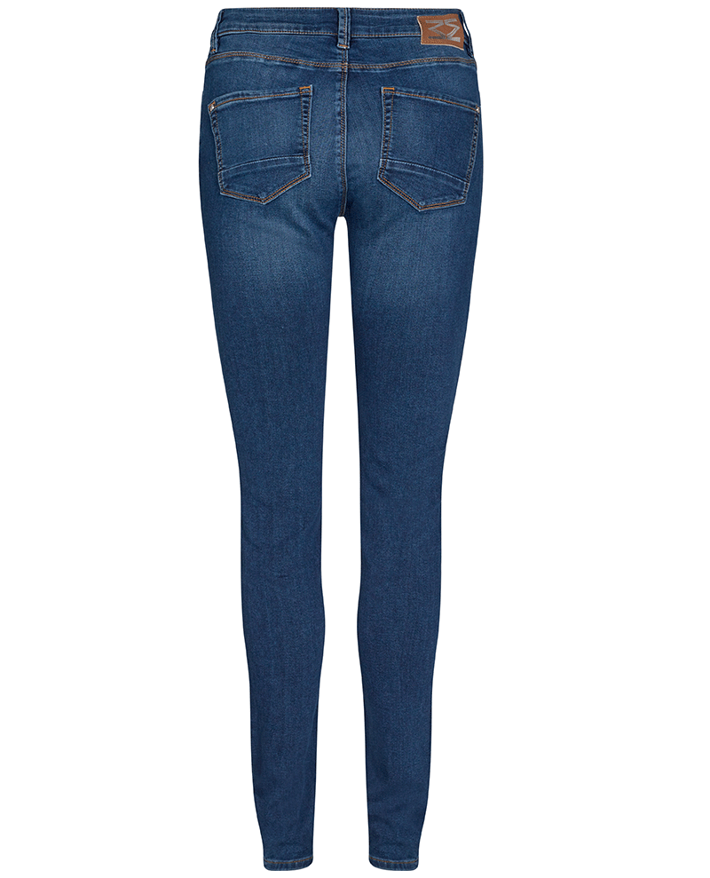 Mos Mosh Jade Blue Cosy Jeans