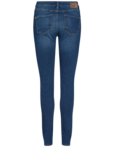 Mos Mosh Jade Blue Cosy Jeans