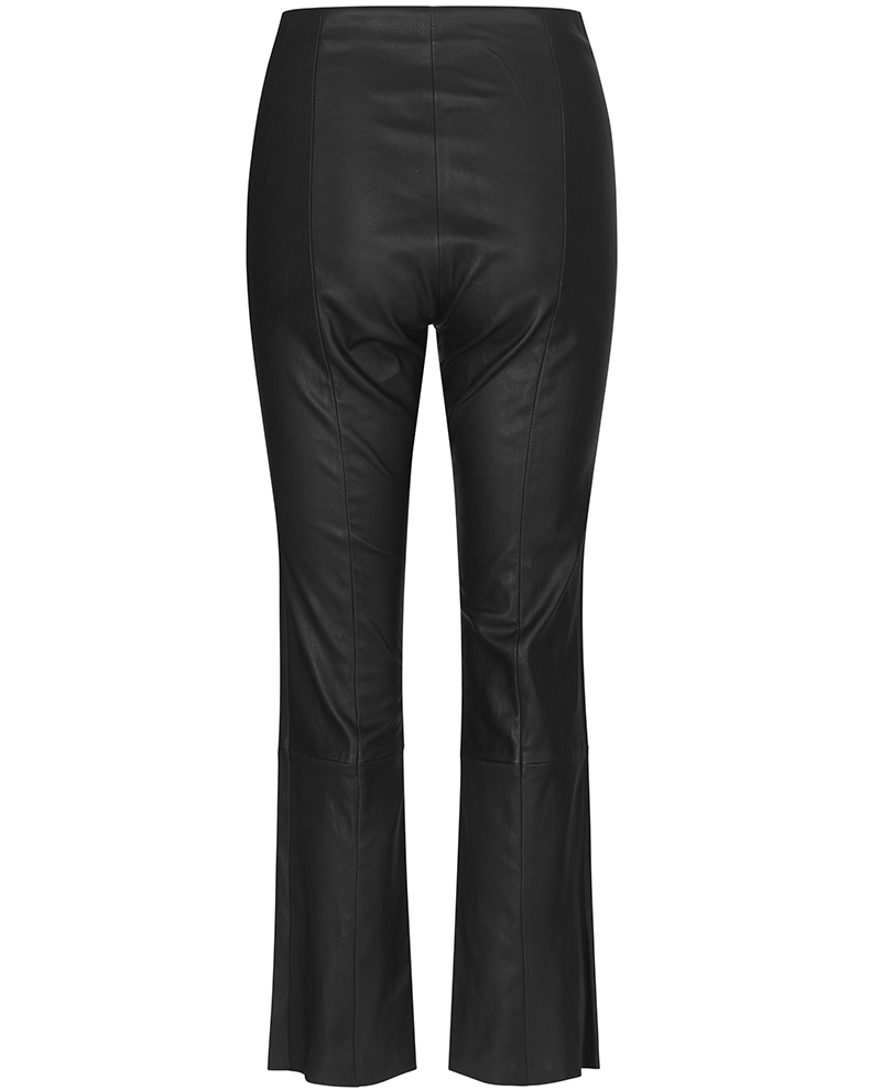 Second Female Joy Black Leather Leggings