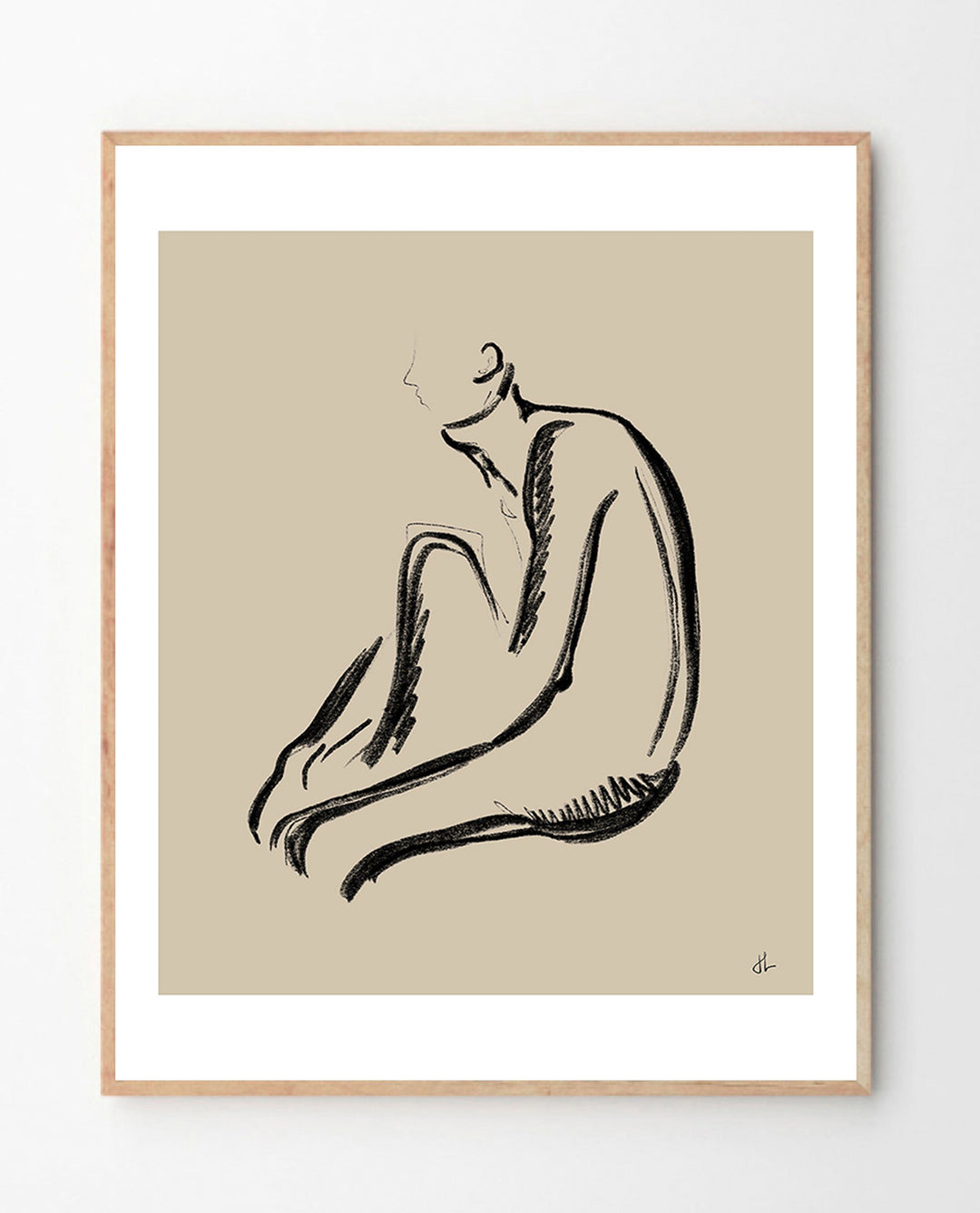 The Poster Club Julia Lysen Man Print